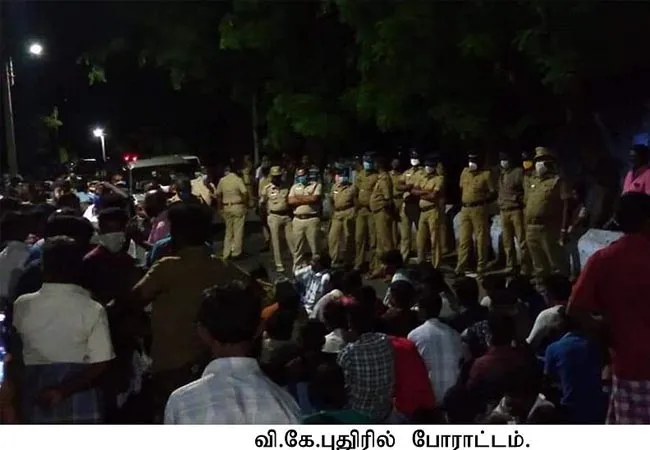 tenkasi district police auto driver incident hospital 